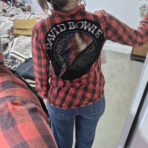 Reworked David Bowie Shirt
